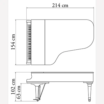 Рояль Shigeru Kawai SK-6L