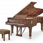 Превью Рояль Fazioli Red Elm