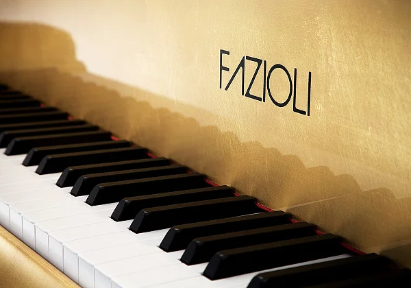Рояль Fazioli Gold Leaf