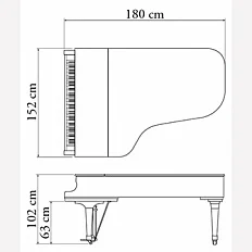 Рояль Shigeru Kawai SK-2L