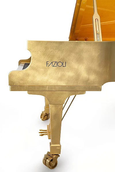 Рояль Fazioli Gold Leaf