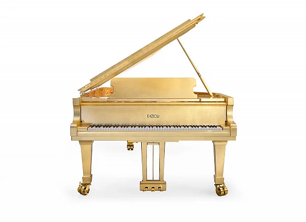 Рояль Fazioli Gold Leaf