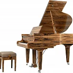 Превью Рояль Schimmel White Ebony