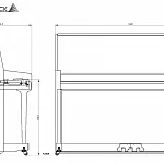 Превью Пианино Samick JS118D