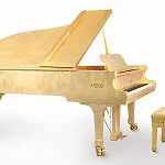 Превью Рояль Fazioli Gold Leaf