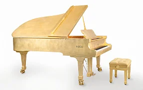 Рояль Fazioli Gold Leaf