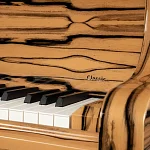 Превью Рояль Schimmel White Ebony